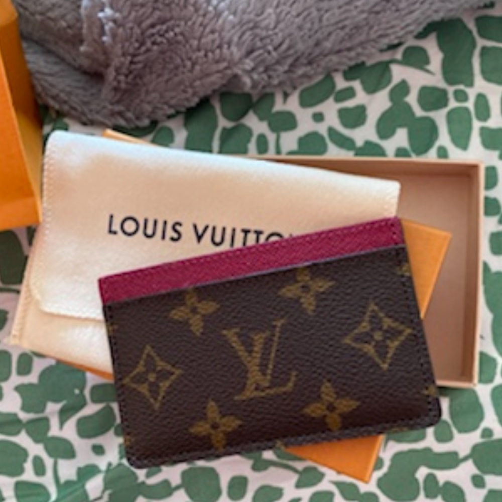 Original LV monogram card case